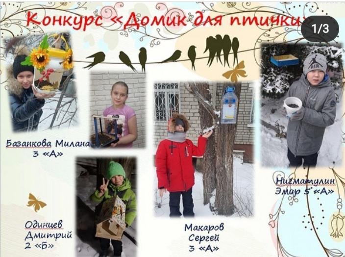 Конкурс «Домик для птички»