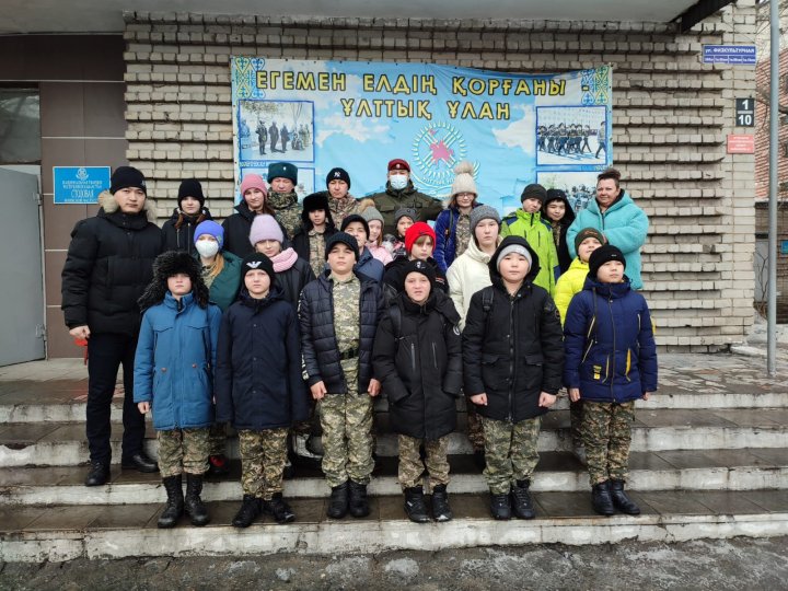 Посещение воинской части 5511