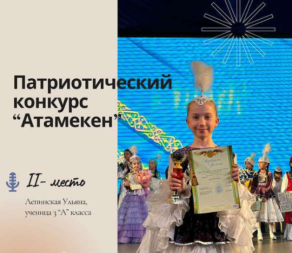 Поздравляем победительницу!